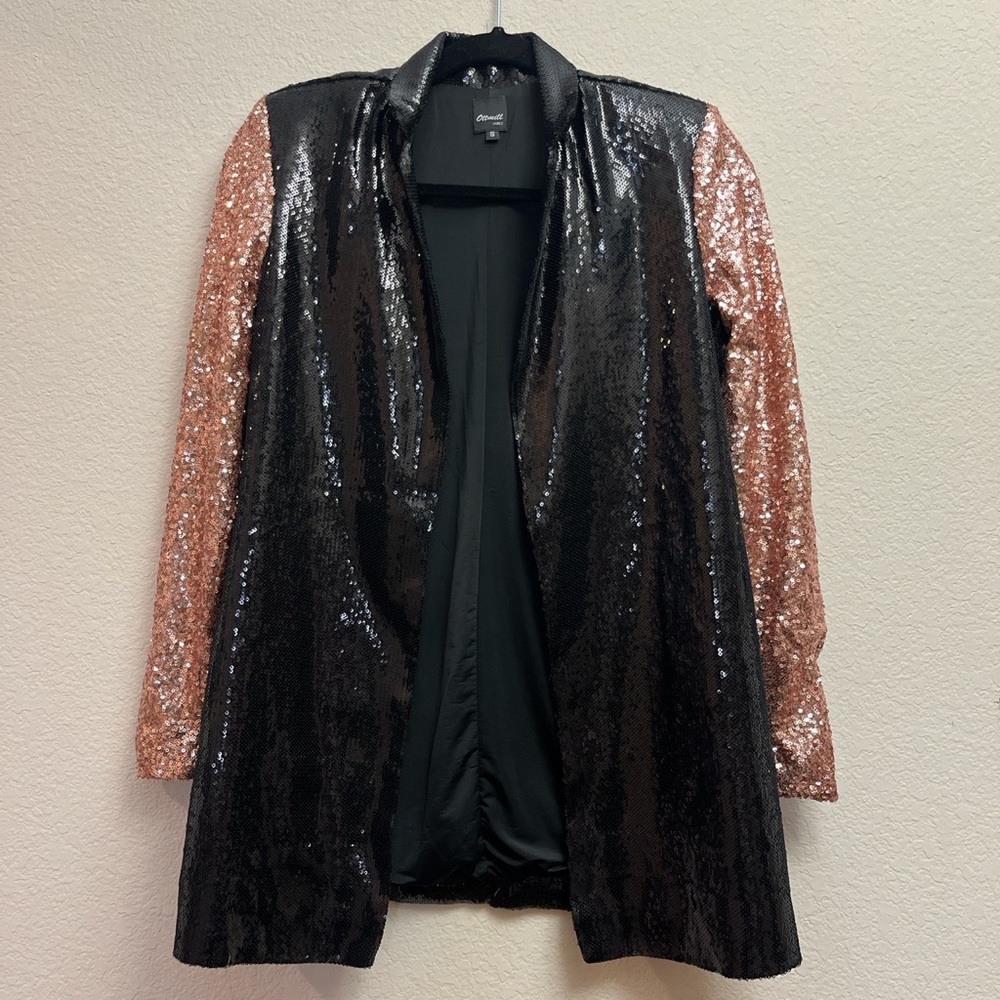 SOLD OUT Nasty Gal Glam Rock Sequin Blazer in size small!